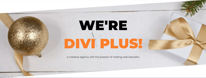 Heading - We Are Divi Plus