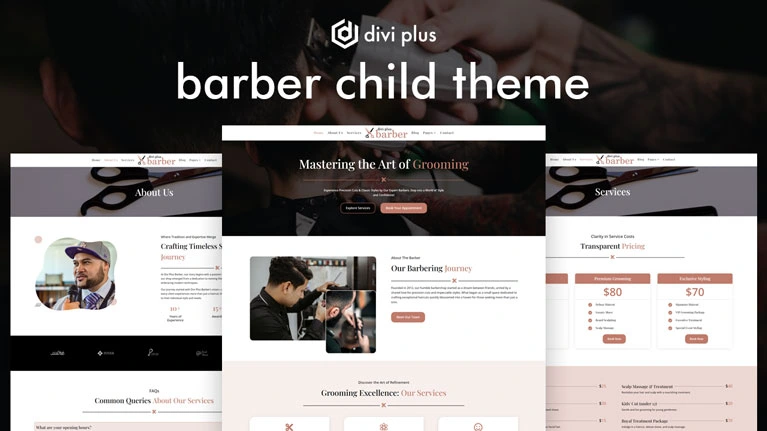 Barber Child Theme