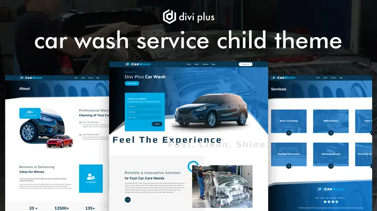 Car Wash Service Child Theme