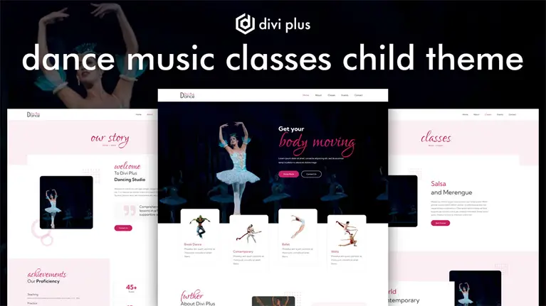 Dance Music Classes Child Theme