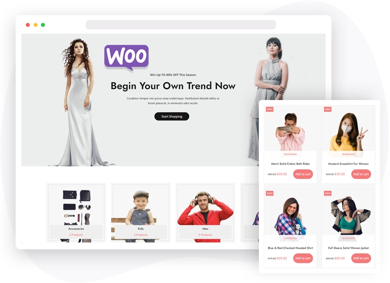 Divi online store