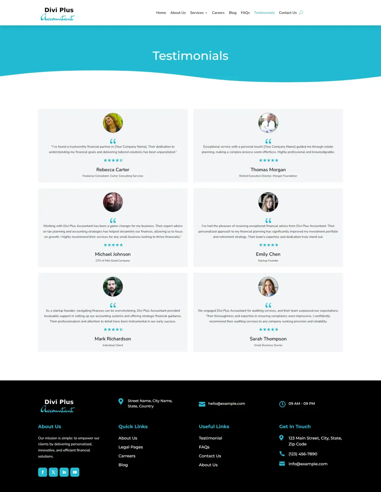 Divi Plus Janitorial Services Child Theme