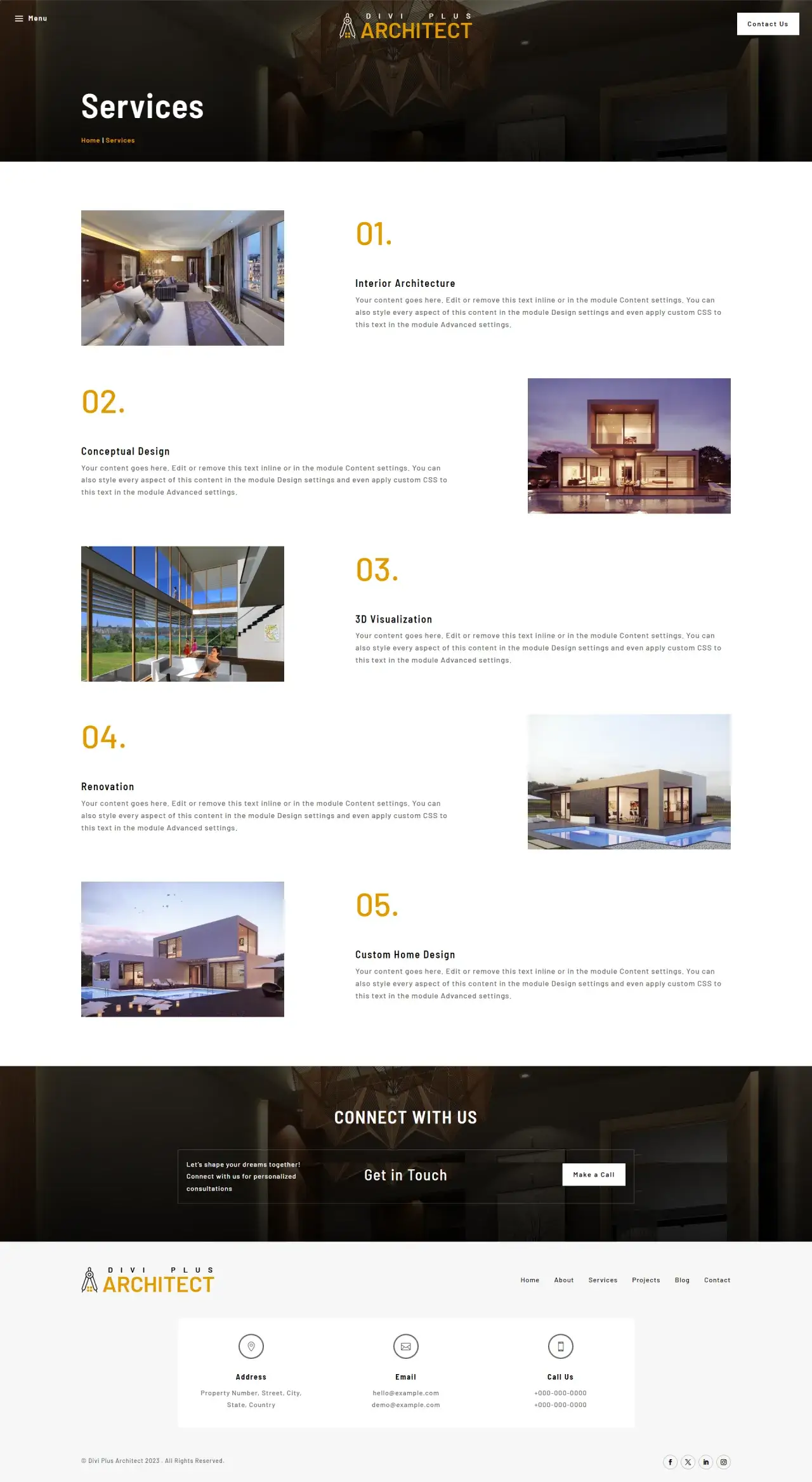 Divi Plus Architect Child Theme