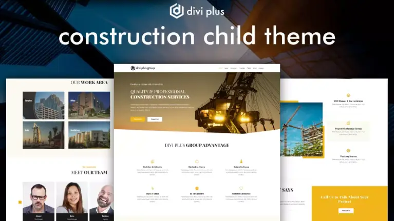 Construction Child Theme