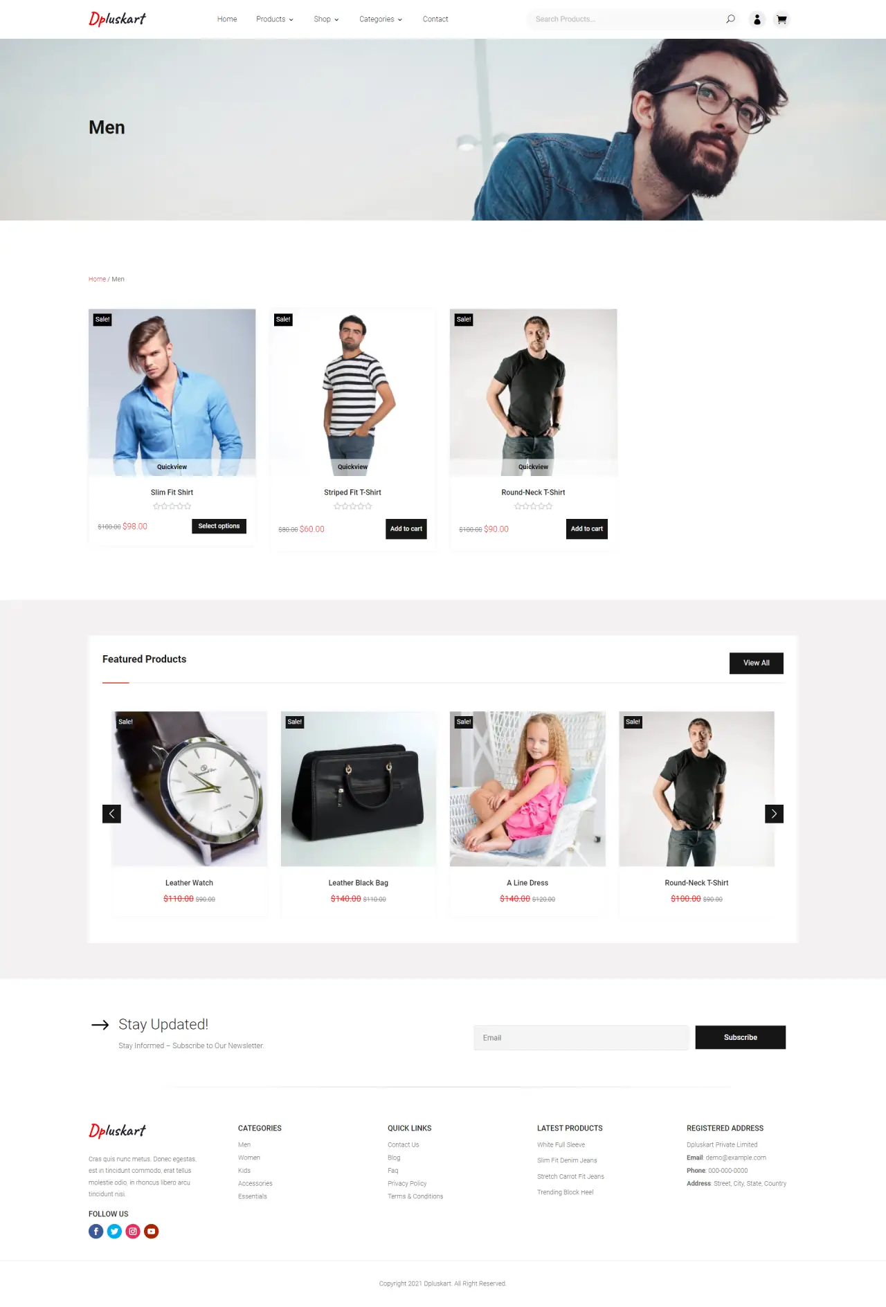 Divi Plus Ecommerce Child Theme Categories