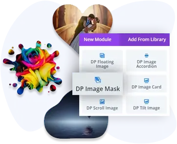 Divi image modules