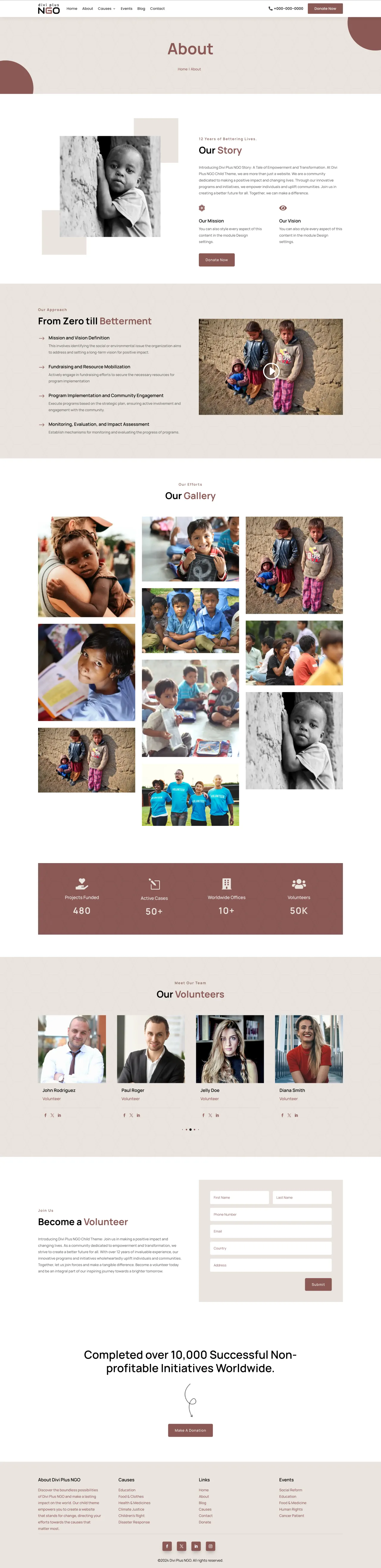 Divi Plus Wellness Child Theme