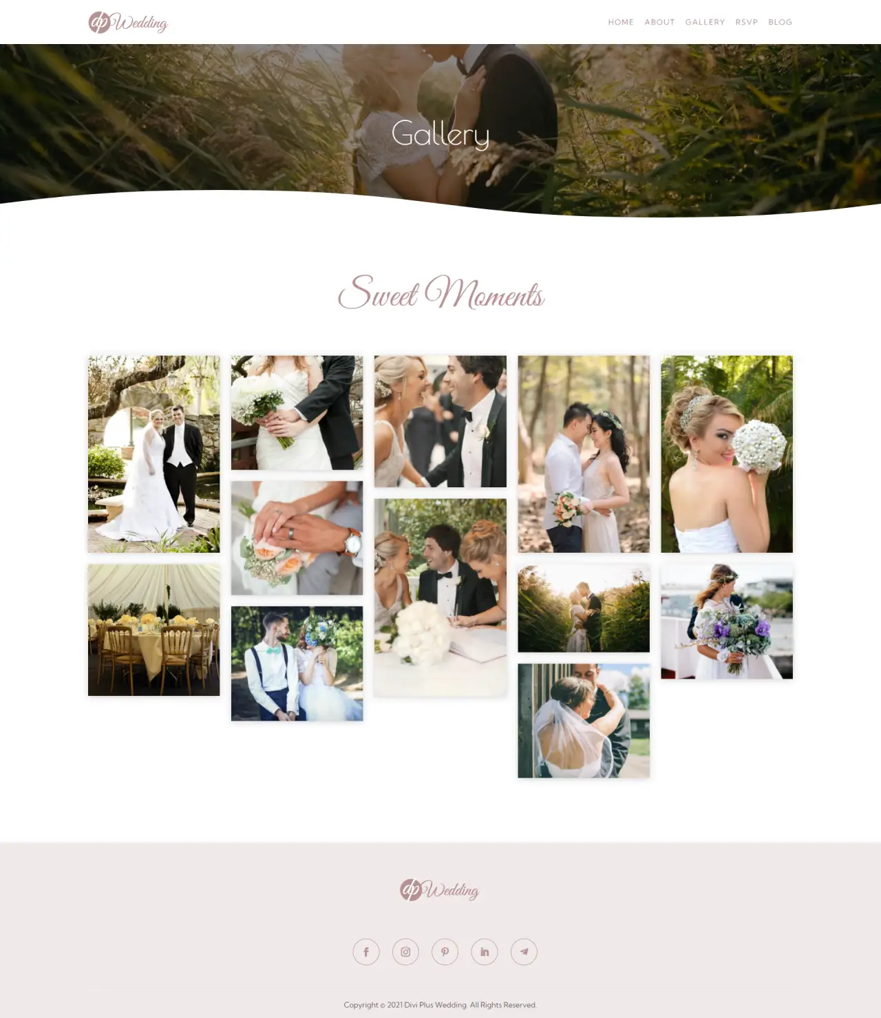 Divi Plus Wedding Gallery