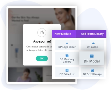 Divi design modules