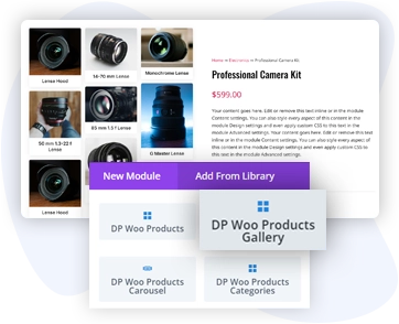 Divi design modules