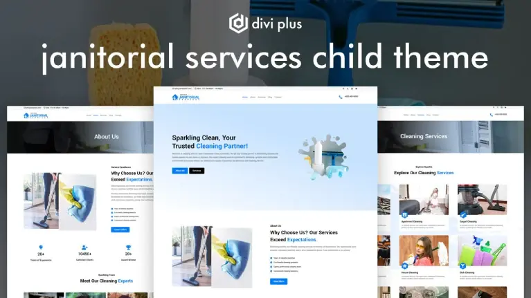 Janitorial Services Child Theme