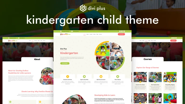 Kindergarten Child Theme