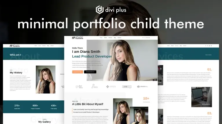 Minimal Portfolio Child Theme