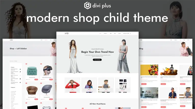 Modern Shop Child Theme