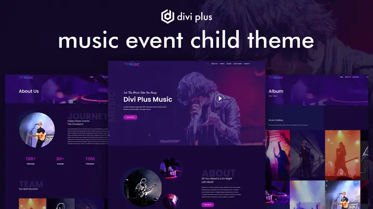 Music Event Child Theme