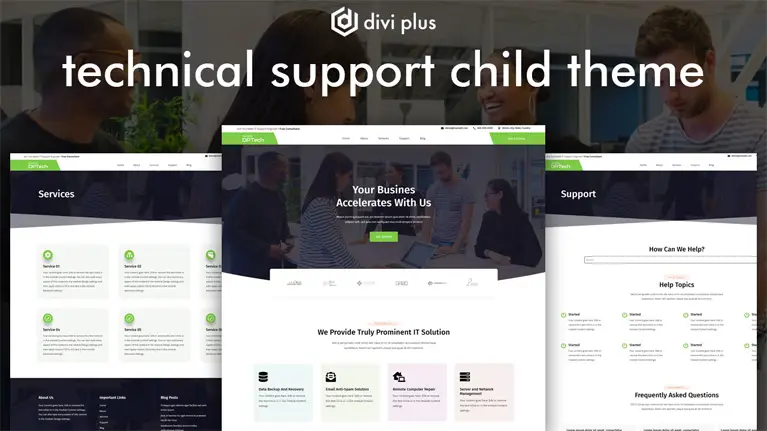 Technical Support Child Theme