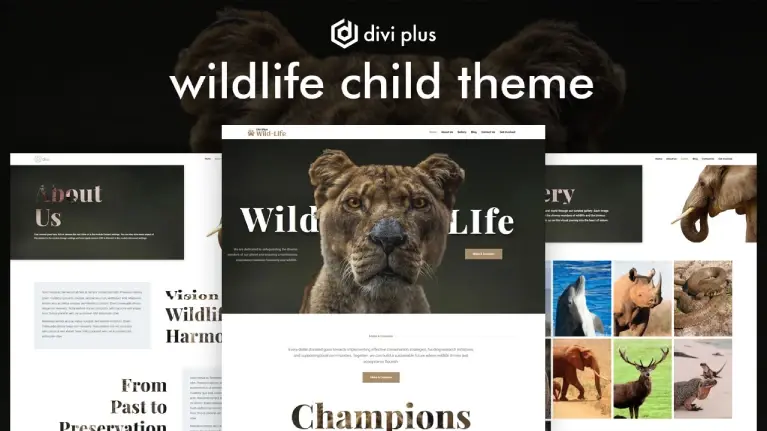 Wildlife Child Theme